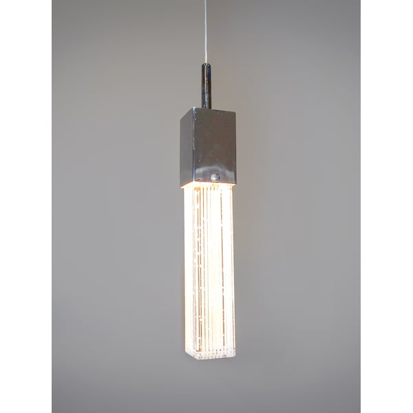 Swank 1-Light 4.5 Wide Natural Aged Brass Pendant Light